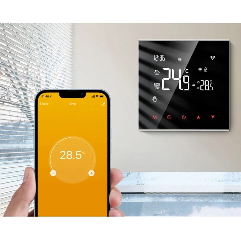Avatto WT100-WH-3A WiFi Blanc - Thermostat intelligent - Ítem4