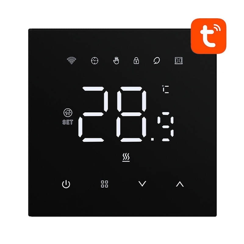Avatto WT410-16A-B WiFi Noir - Thermostat intelligent - Ítem1