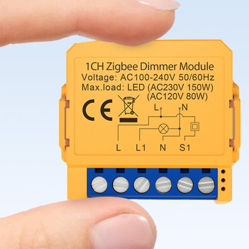 Avatto ZDMS16-1 Laranja - Interruptor inteligente ZigBee - Item3