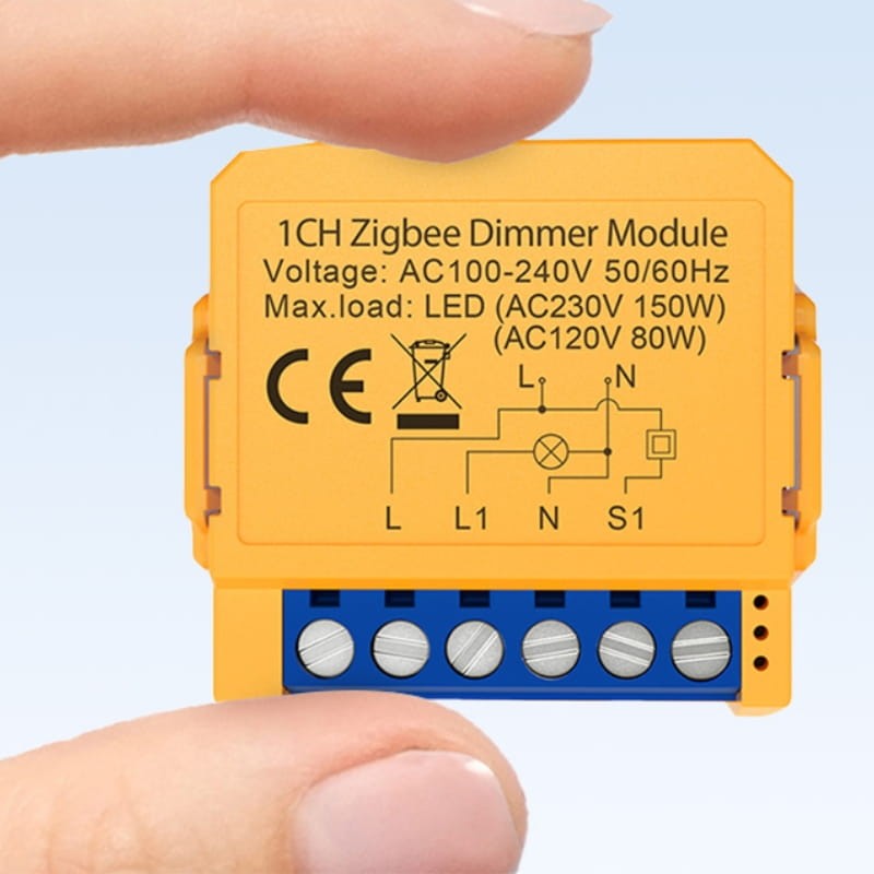 Avatto ZDMS16-2 Laranja - Interruptor inteligente ZigBee - Item2