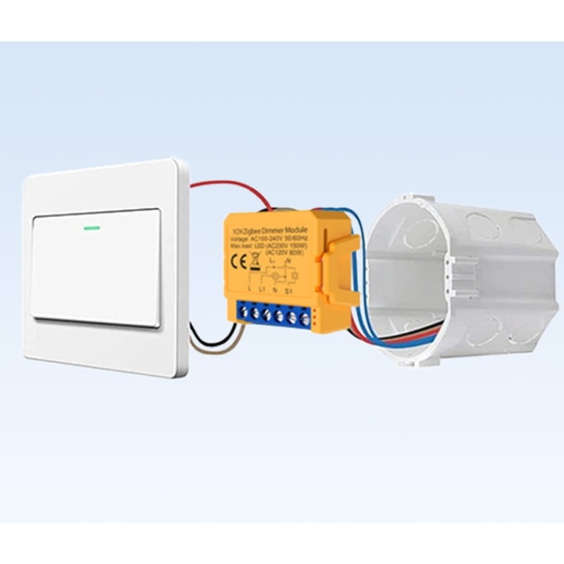 Avatto ZDMS16-2 Laranja - Interruptor inteligente ZigBee - Item3