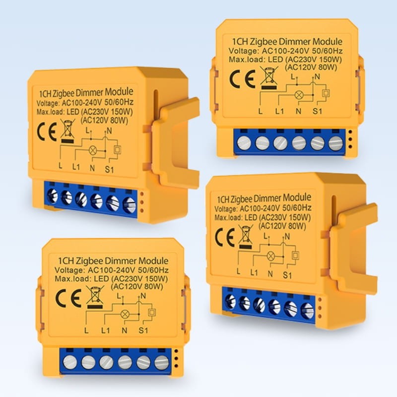 Avatto ZDMS16-2 Laranja - Interruptor inteligente ZigBee - Item4