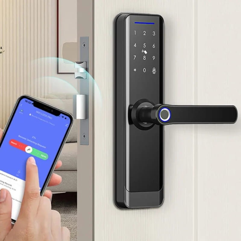 Avatto SDL-A270-B-ALI-5572 WiFi Noir - Serrure intelligente - Ítem4