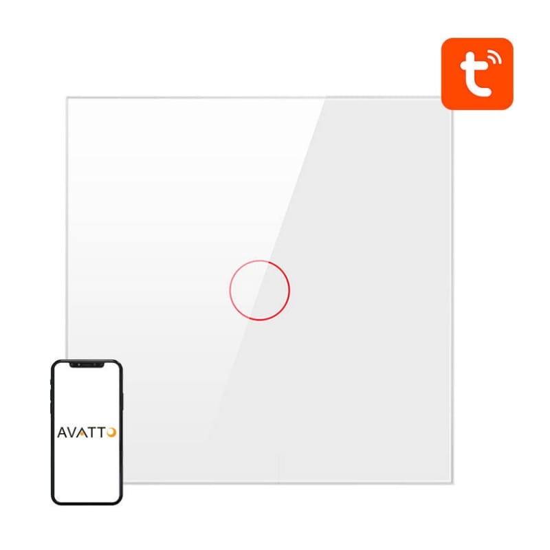 Avatto ZTS02-EU-W1 1 Botão ZigBee Branco - Interruptor Táctil Inteligente - Item2