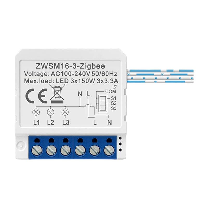 Avatto ZWSM16-W3 Branco - Interruptor inteligente ZigBee - Item