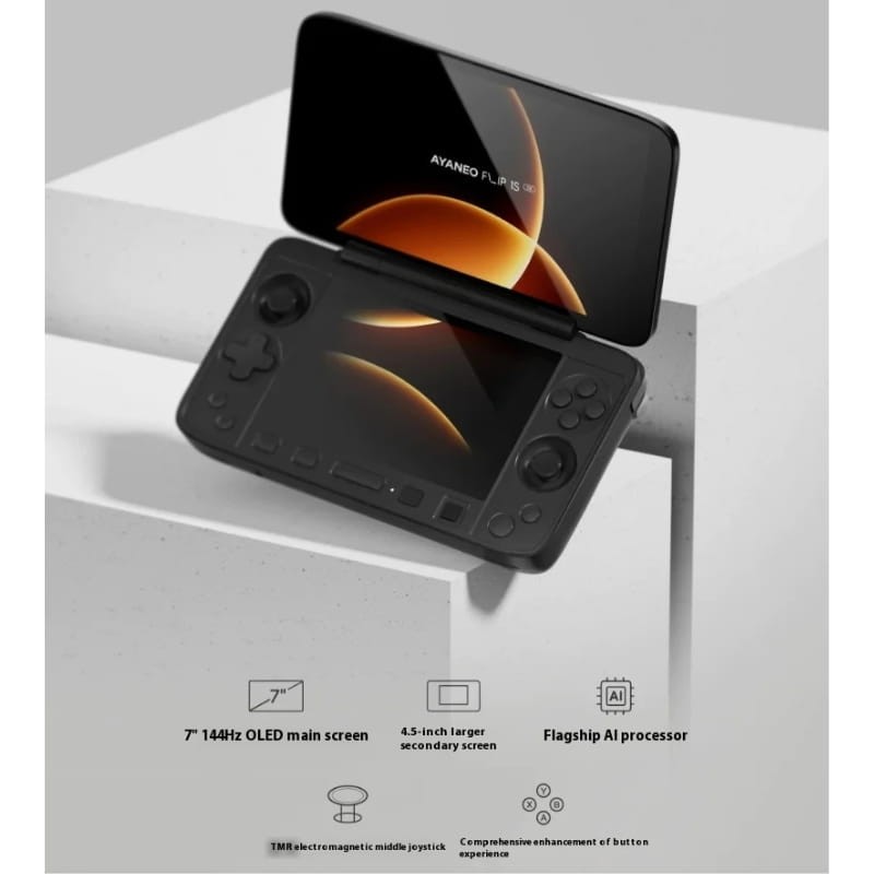 Ayaneo Flip 1S DS Ryzen 7 8840U 32Go/2To Jaune - Ítem1