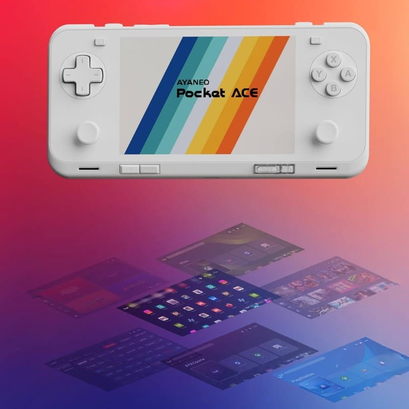 Ayaneo Pocket ACE Snapdragon G3x Gen 2 8GB/128GB Branco - Item1