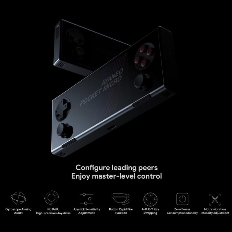 Ayaneo Pocket Micro 8GB/256GB Negro - funciones principales