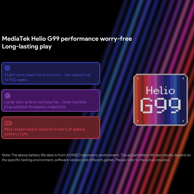 Ayaneo Pocket Micro MediaTek Helio G99 8Go/256Go Or - Ítem2