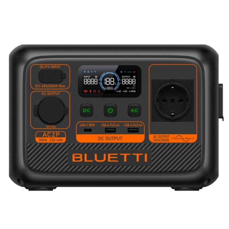 BLUETTI AC2P 230Wh - Estación de Carga Portátil - Ítem
