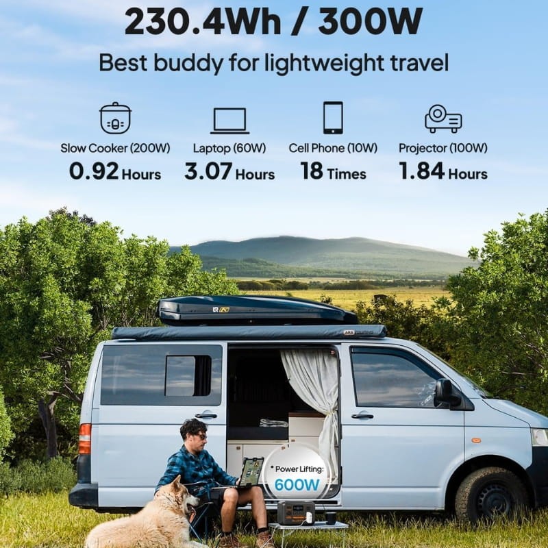 BLUETTI AC2P 230Wh - Estación de Carga Portátil - Ítem5
