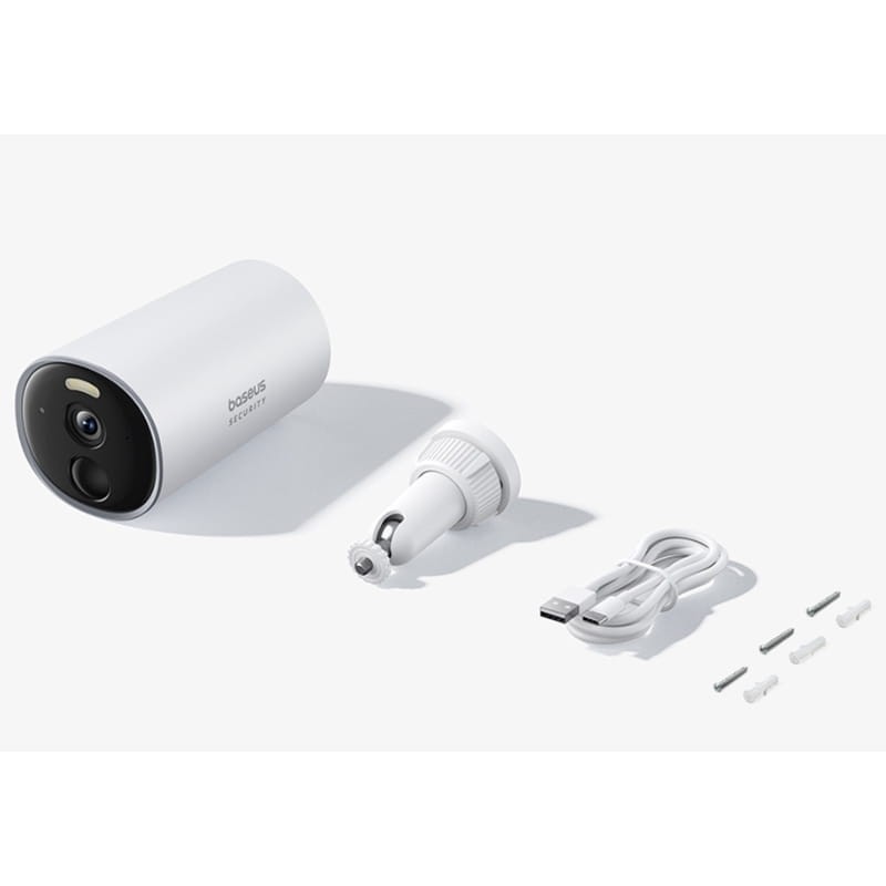 Baseus B1 2K WiFi Branco - Câmara de Segurança para Exterior - Item4