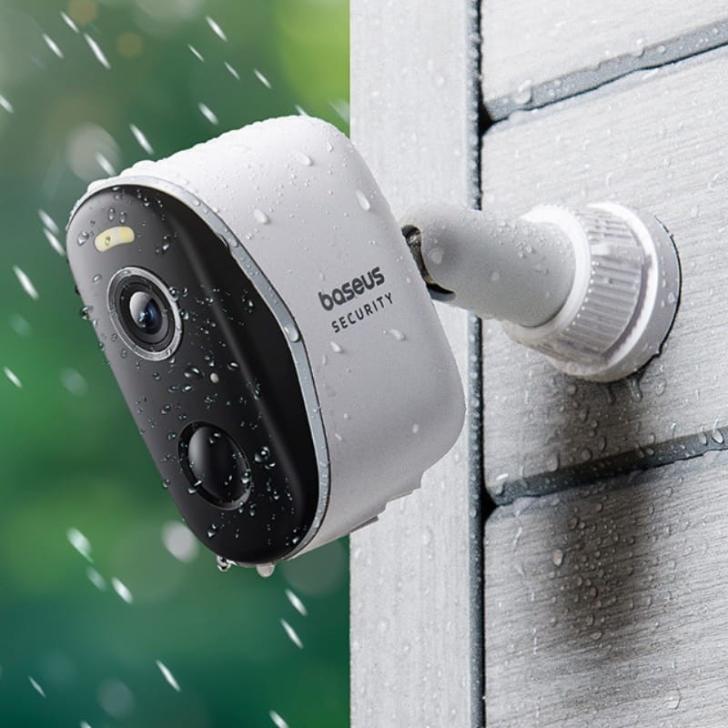 Baseus N1 Plus 2K WiFi Blanc - Caméra de sécurité extérieure - Ítem3