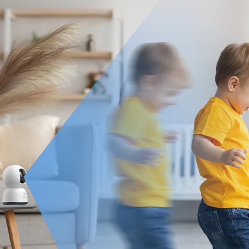 Baseus P1 Lite 2K WiFi Blanc - Caméra de sécurité - Ítem5