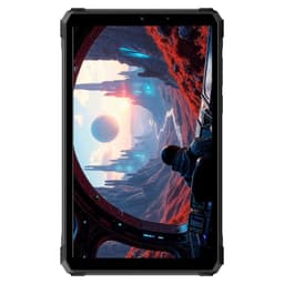 Tableta robusta Blackview Active 5 negra, pantalla 8.68 pulgadas con biseles reforzados y marcos angulados; diseño resistente para uso intensivo