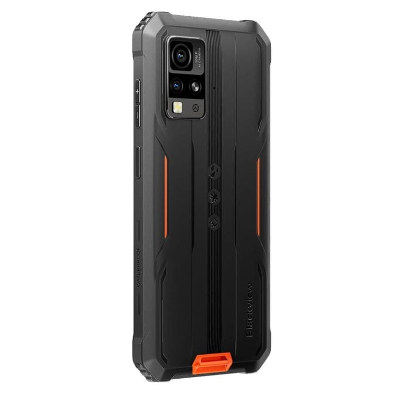 Blackview BV4800 SE 4GB/64GB Laranja - vista traseira