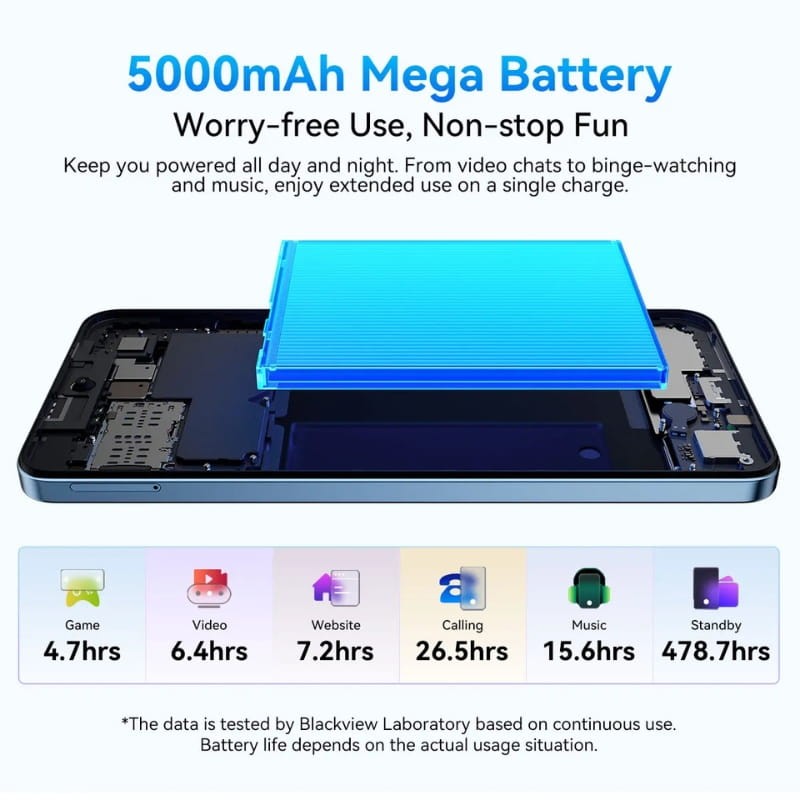 Blackview Color 6 8GB/256GB Azul - Item8