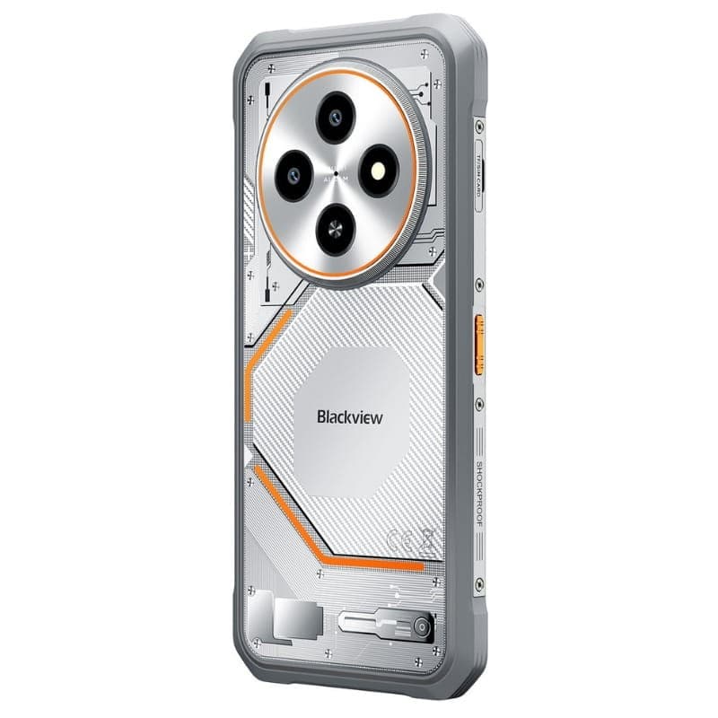 Blackview Fort 2 8GB/128GB Dual SIM Blanco - vista trasera a 45 grados