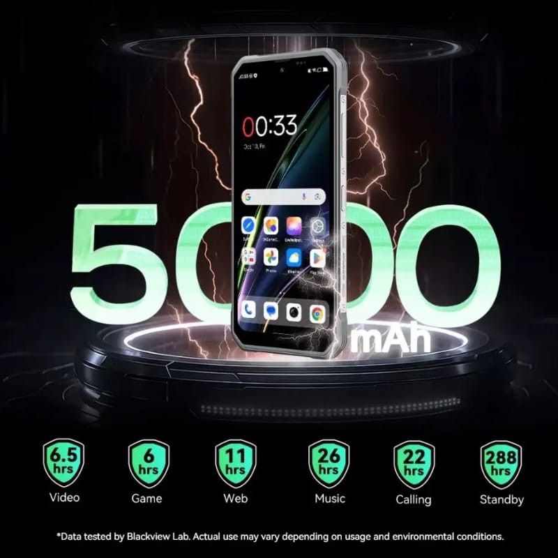 Blackview Fort 2 8GB/128GB Dual SIM Blanco Rugged - Ítem8