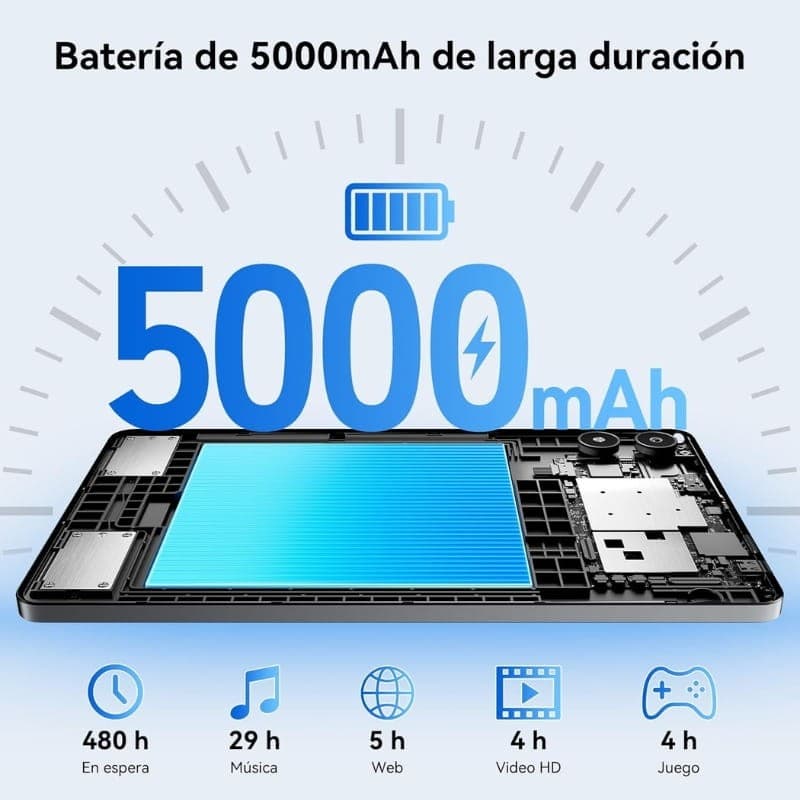 Blackview Link 2 8,68 4GB/128GB WiFi+4G Azul - bateria
