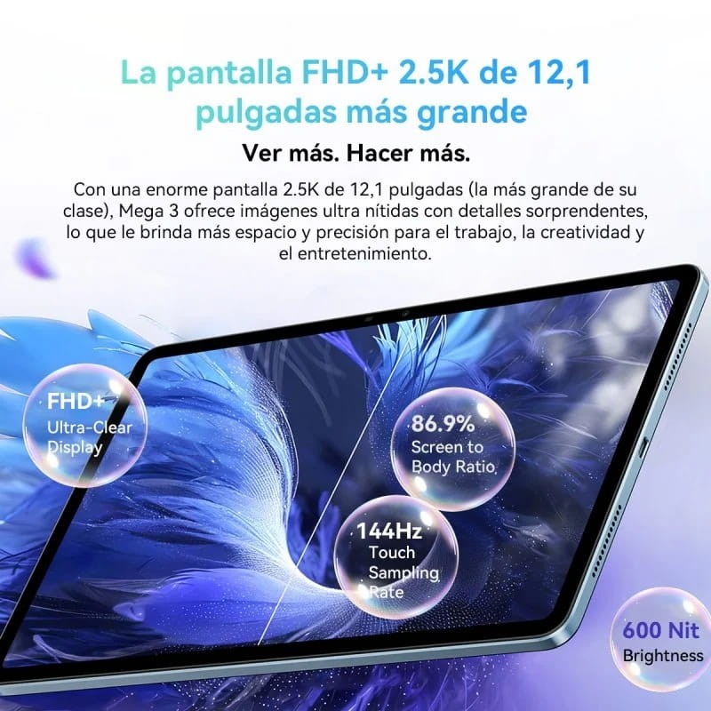 Blackview MEGA 3 12,1 Polegadas 12 GB/256 GB WiFi+4G Cinzento - Item4