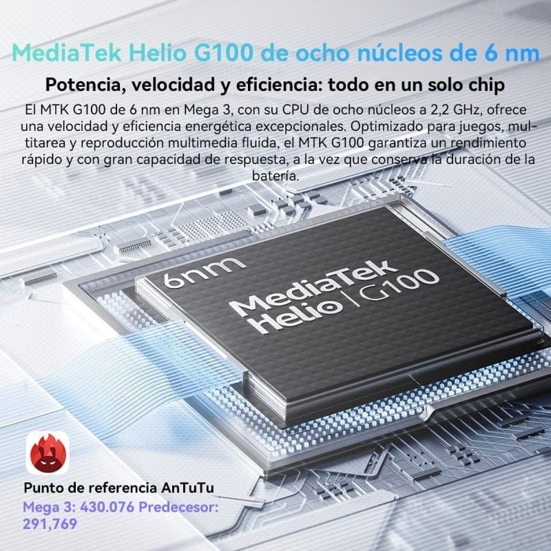 Blackview MEGA 3 12,1 Polegadas 12 GB/256 GB WiFi+4G Cinzento - Item5