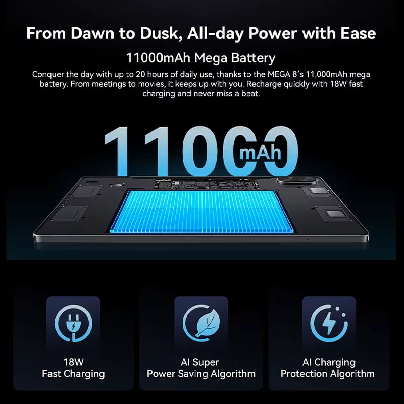 Blackview Mega 8 13'' 12GB/256GB 4G Negro - Ítem6