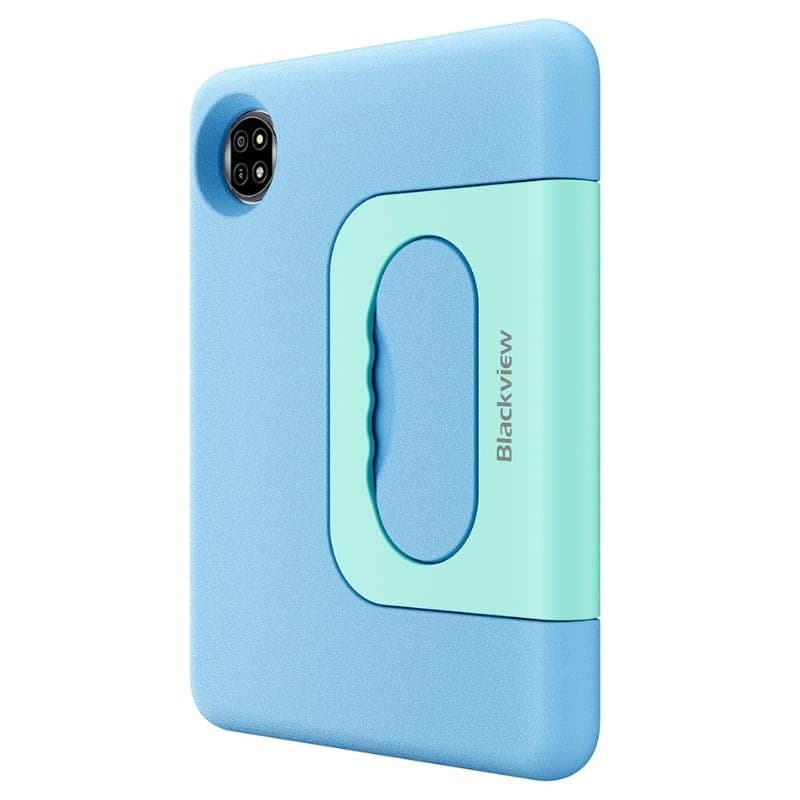 Blackview Tab 20 Kids 10,1 4GB/64GB WiFi Azul - vista traseira a 45 graus