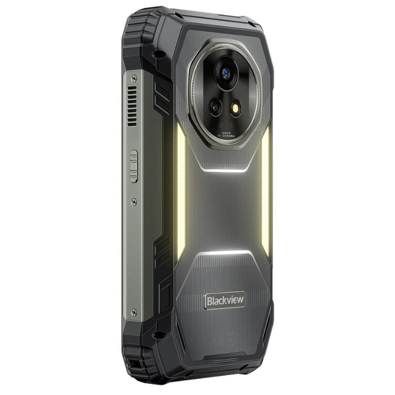 Blackview XPLORE 2 Satellite 5G 12GB/256GB Negro Rugged - vista trasera a 45 grados