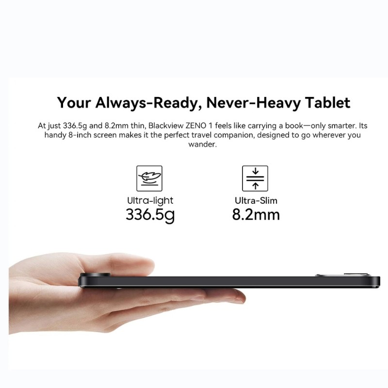 Blackview Zeno 1 4 GB/64 GB WiFi + 4G Preto - Item5