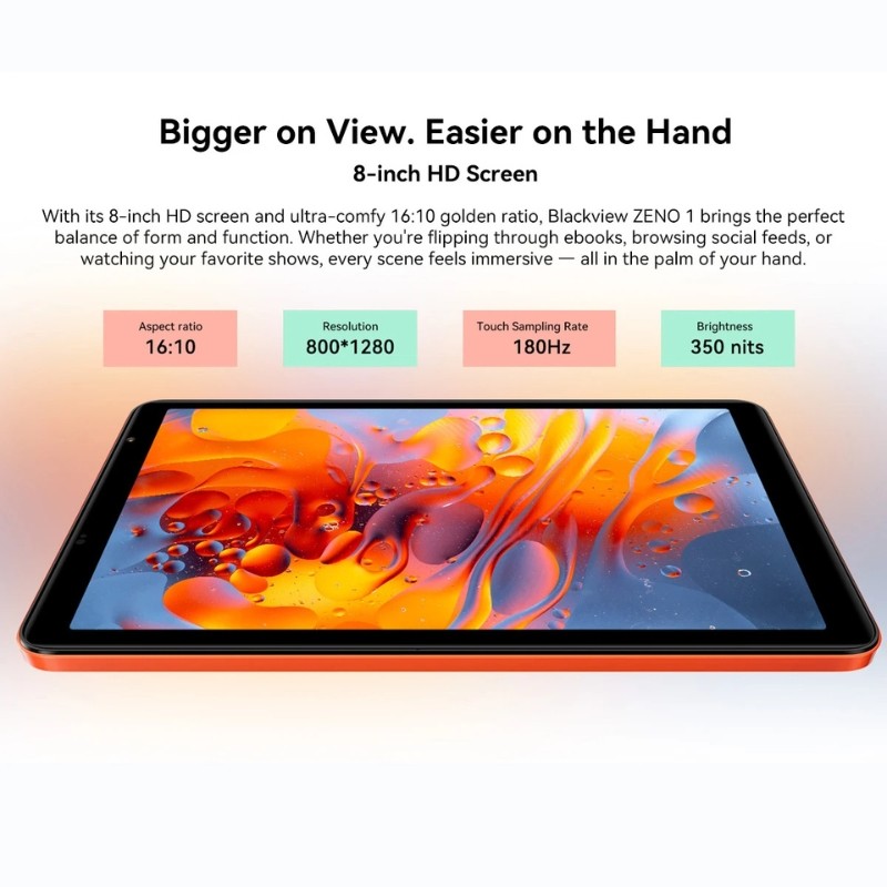 Blackview Zeno 1 4 GB/64 GB WiFi + 4G Preto - Item6