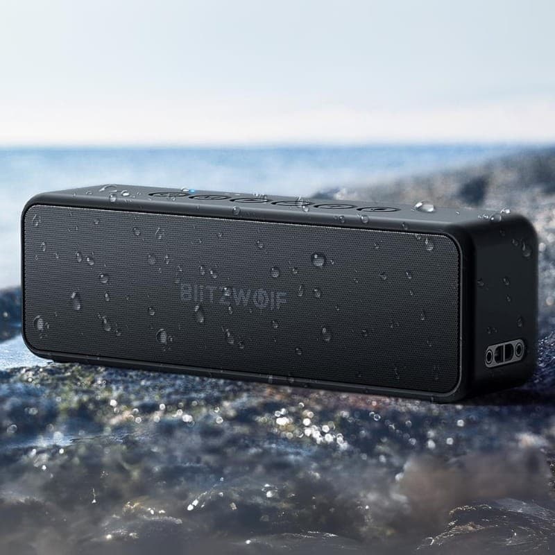 BlitzWolf BW-WA4 30W Negro - Altavoz Bluetooth - resistencia IPX6