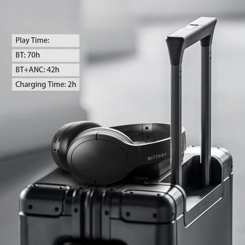 Blitzwolf BW-HP6 ANC Negro - Auriculares Bluetooth - Ítem4
