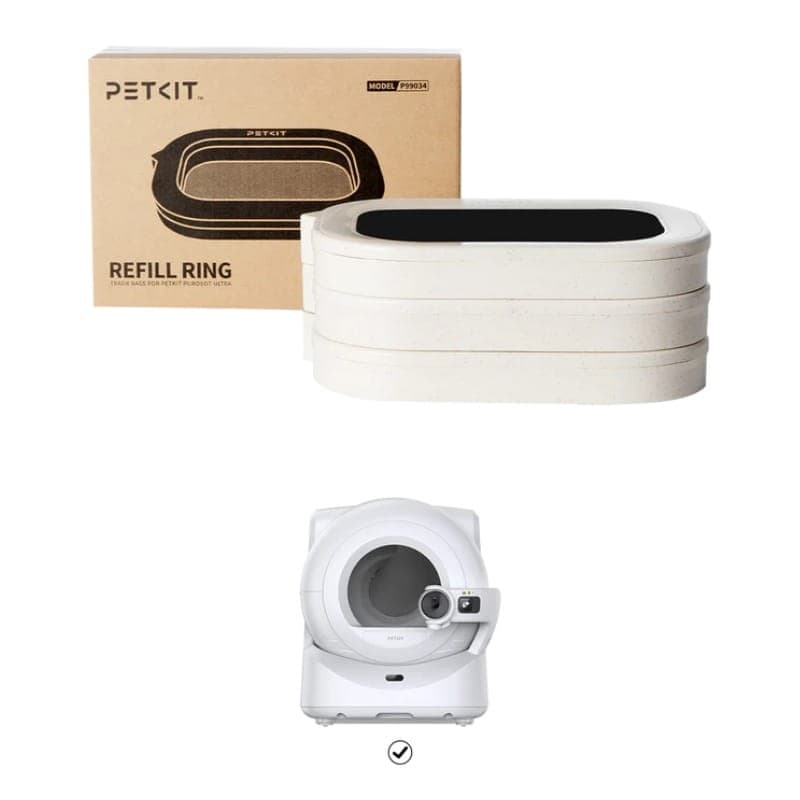 Sacs poubelles pour bacs à litière PETKIT Purobot Ultra - Paquet de 3 - bac à sable compatible