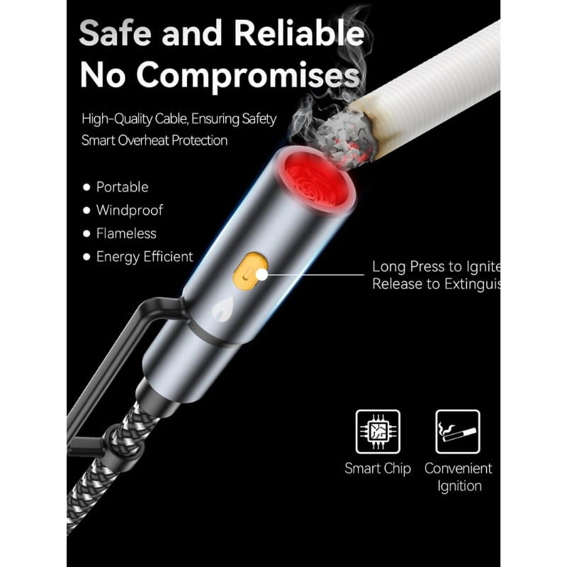 Câble ultra-résistant à chargement rapide 6 en 1 240W USB-C/A/Lightning - Ítem4