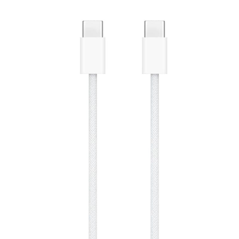 Cable de carga Apple Original USB-C de 60 W 1M USB 3.2 Gen 1 Blanco - conectores USB C