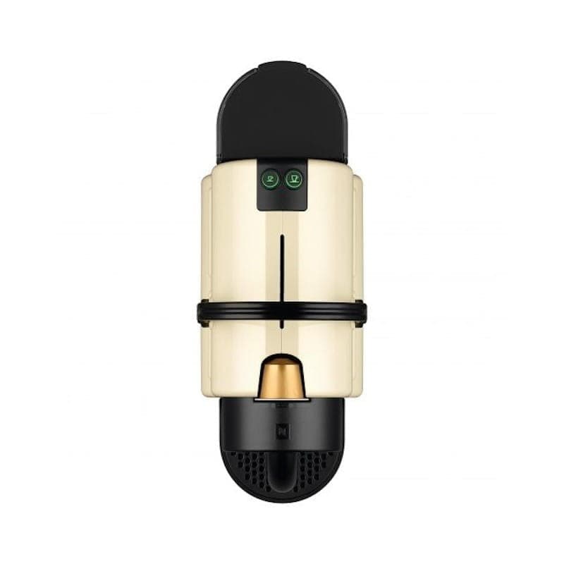 Viusta cenital de la Cafetera eléctrica De’Longhi EN80CW en color crema