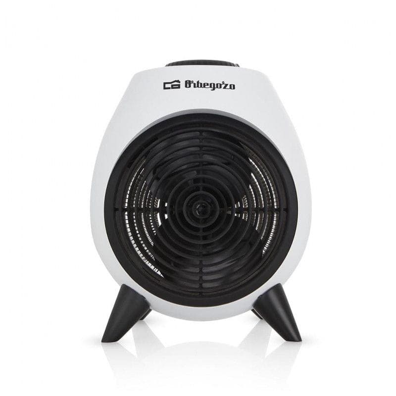 Vue frontale du Chauffage Électrique Orbegozo FH 5037 Blanc