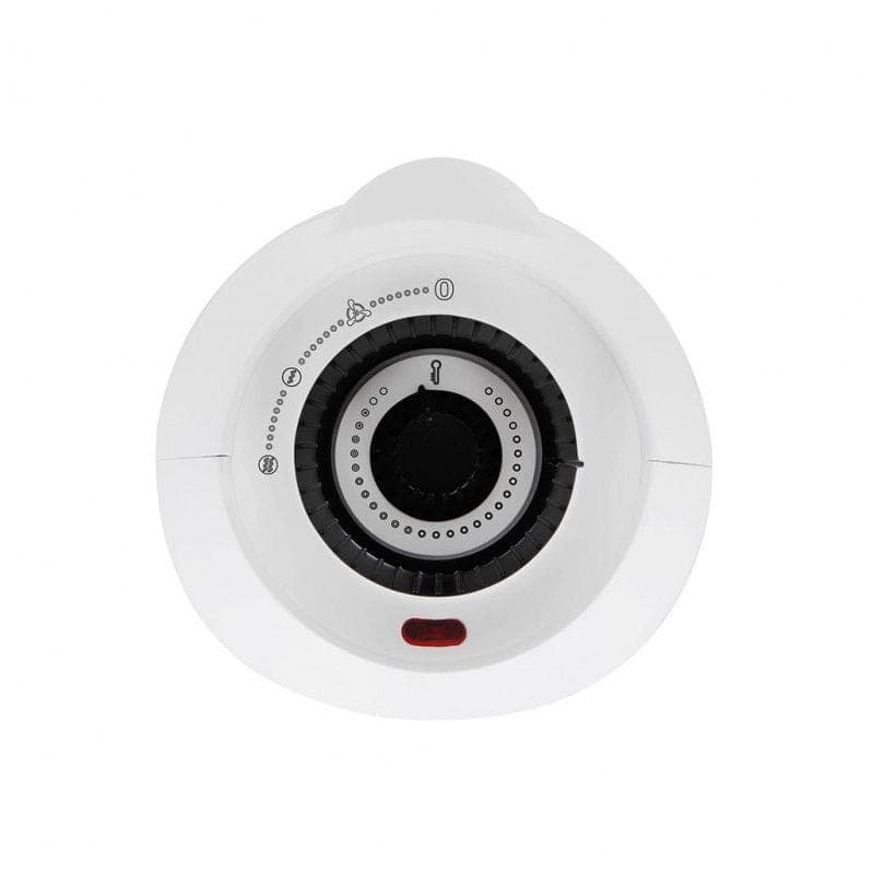 Vue en zenith du Chauffage Électrique Orbegozo FH 5037 Blan