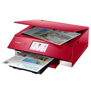 Canon PIXMA TS8352a Encre couleur WiFI Rouge - Imprimante à jet d'encre