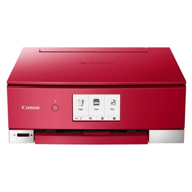Canon PIXMA TS8352a Tinta a Cores WiFI Vermelho - Impressora de Jato de Tinta - Item1