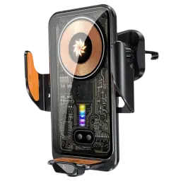 Chargeur sans fil pour voiture C11 Transparent Noir