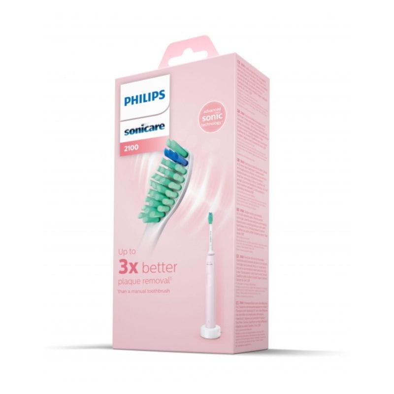 Cepillo Dental Eléctrico Philips 2100 Series HX3651/11 Rosa - Ítem4