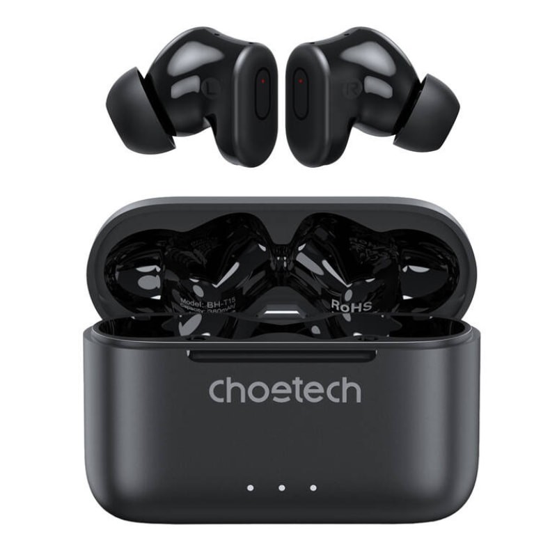 Choetech BH-T15 ANC Preto - Auscultadores Bluetooth - Item