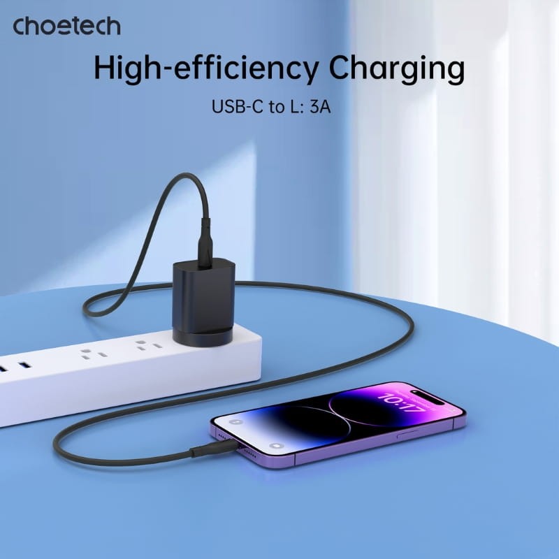 Choetech XCL-0002 - Cable USB-C a Lightning 1m - Ítem4