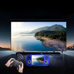 Console Rétro Portable Anbernic RG40XX H 64Go Noir - streaming sans fil