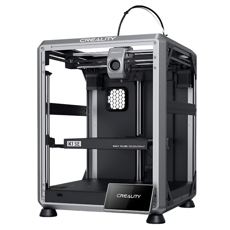 Creality K1 SE - Haute vitesse 600mm/s, taille d'impression 220x220x250mm, refroidissement rapide noir - Imprimante 3D FDM - Ítem
