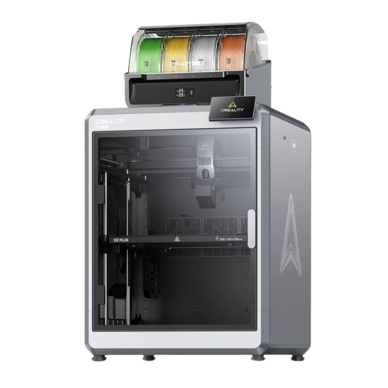 Creality K2 Plus Combo - Multifilament grand format jusqu'à 4 CFS (16 couleurs) - Haute vitesse 600mm/s, taille d'impression 350x350x350mm - Imprimante 3D FDM - Ítem