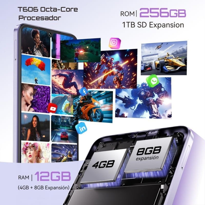 Cubot A40 4GB/256GB Negro - Ítem5