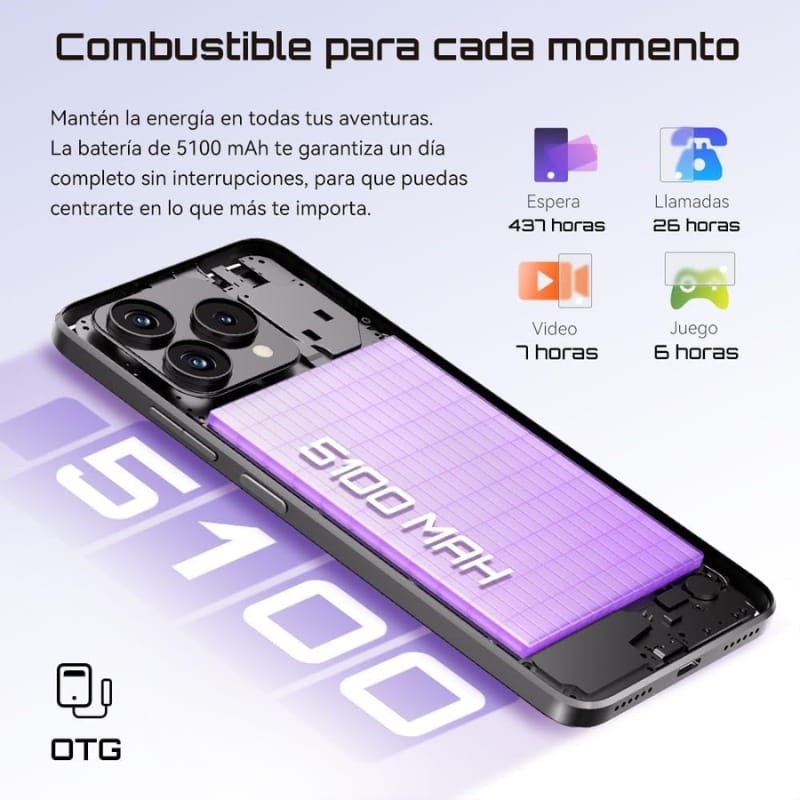 Cubot A40 4GB/256GB Negro - Ítem7